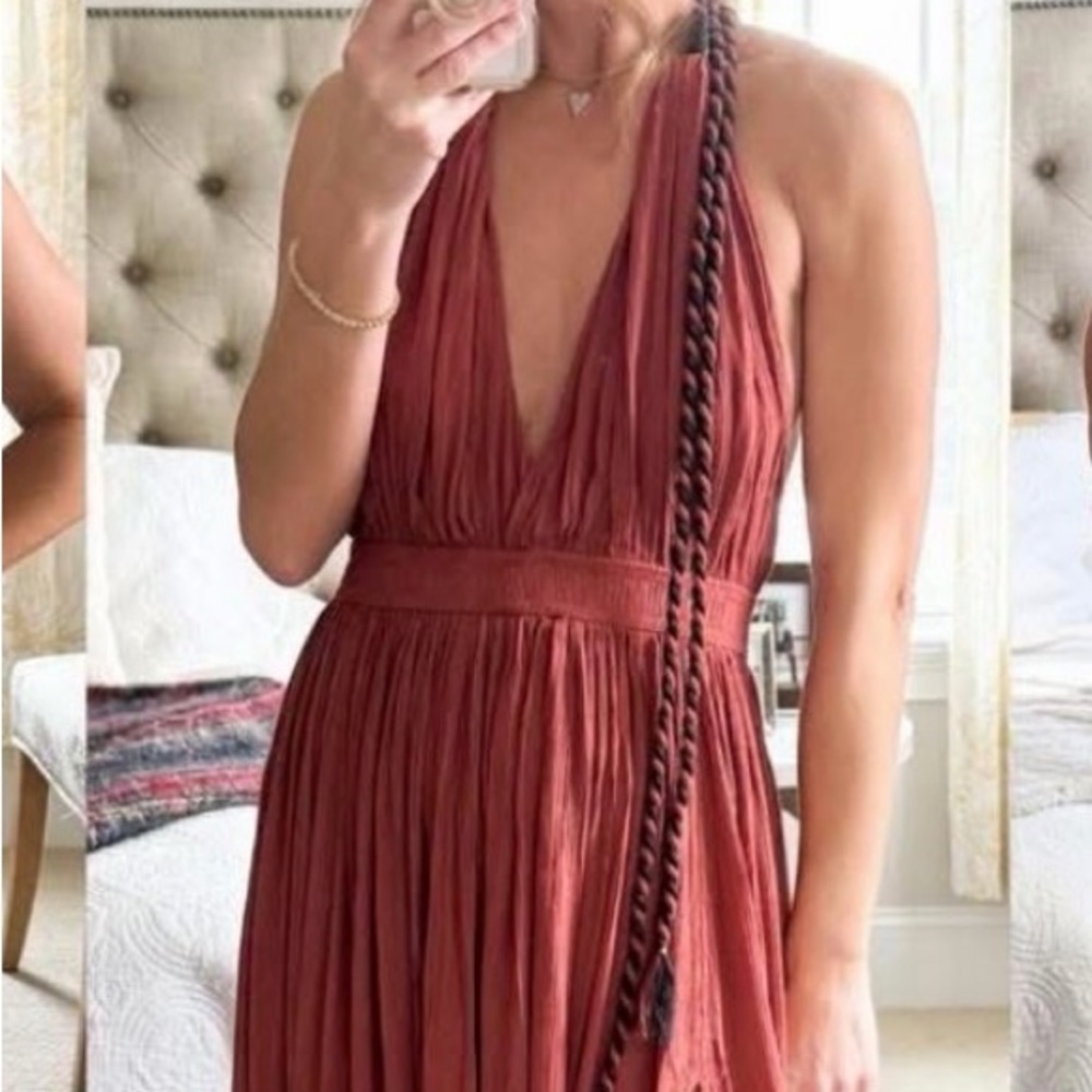 NWT Elan Terracotta Maxi Dress